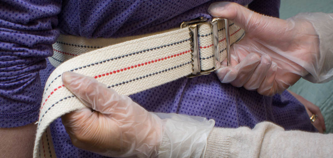 How To Put A Gait Belt On